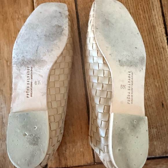 Freda Salvador JADA SQUARE TOE BALLET FLAT - Tan - 6.5 - Picture 5 of 5